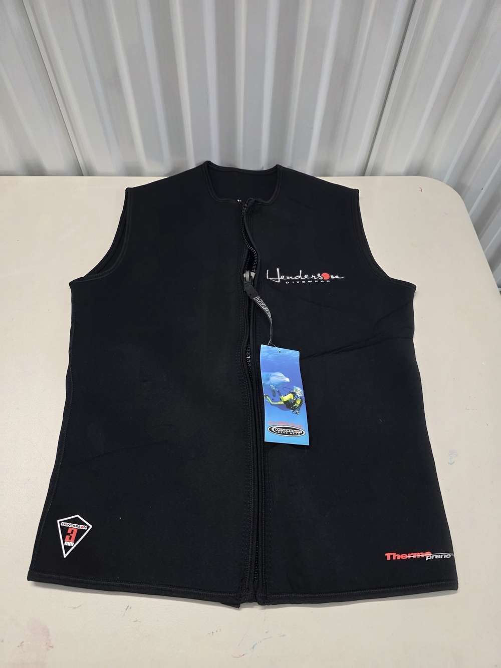 Henderson 3mm Thermoprene Men's Vest Wetsuit Size 3XL NWT